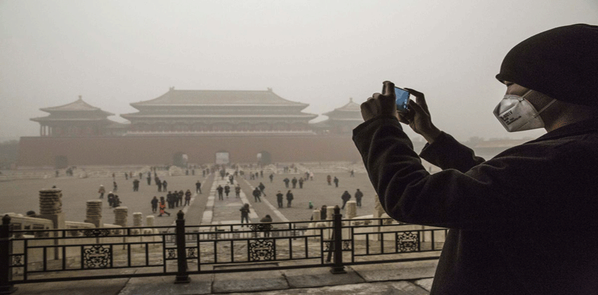أسباب تلوث الجو في الصين
