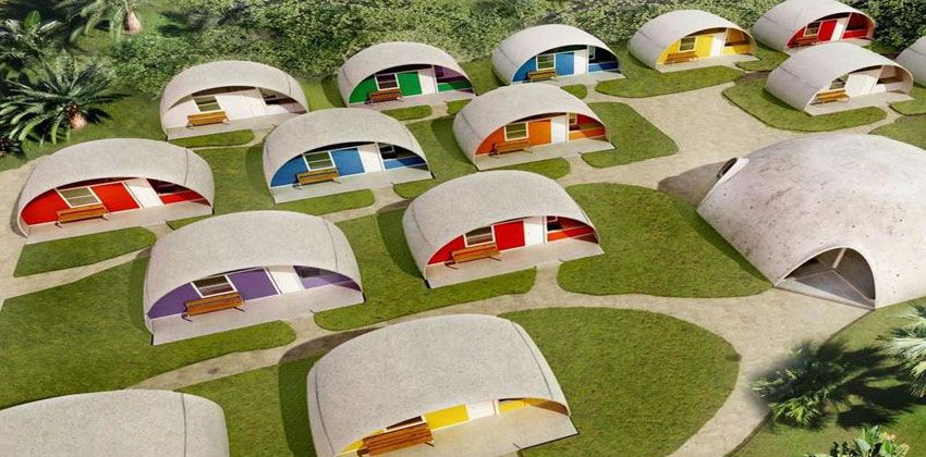 منازل بينيشلز الصديقة البيئة