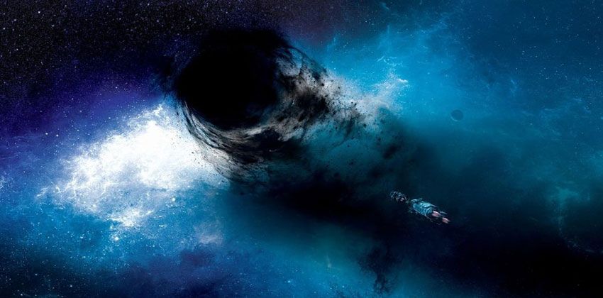 الثقوب السوداء وجحر الخلدان