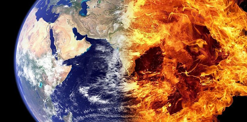 ارتفاع درجة حرارة الكوكب