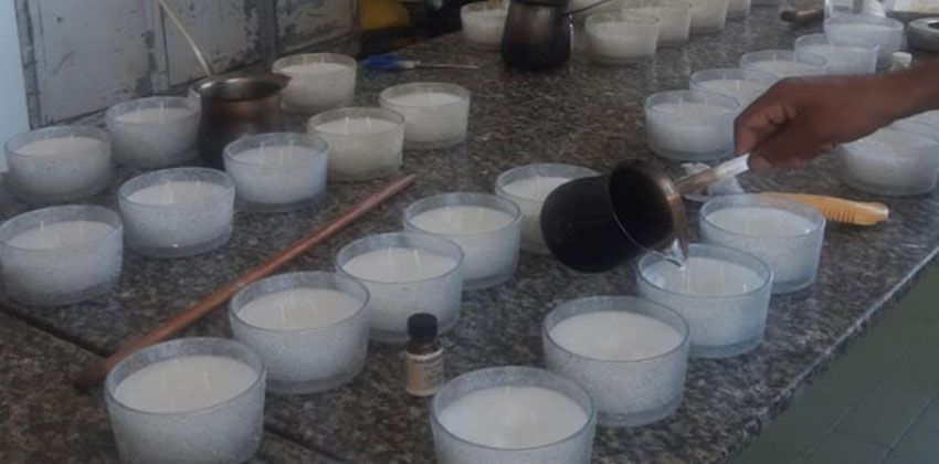 صناعة الشموع في لبنان