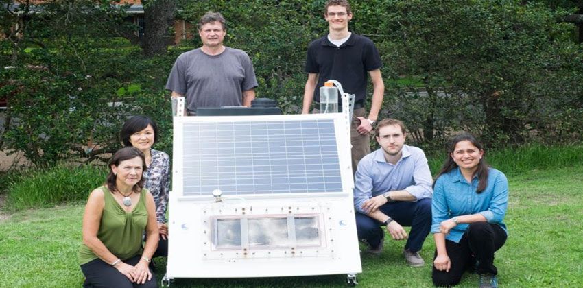 تحلية مياه البحر بقوة الشمس