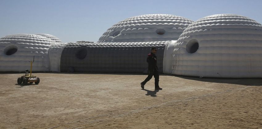 بكتيريا تبني قاعدة للبشر على المريخ
