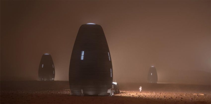 منازل البشر على المريخ