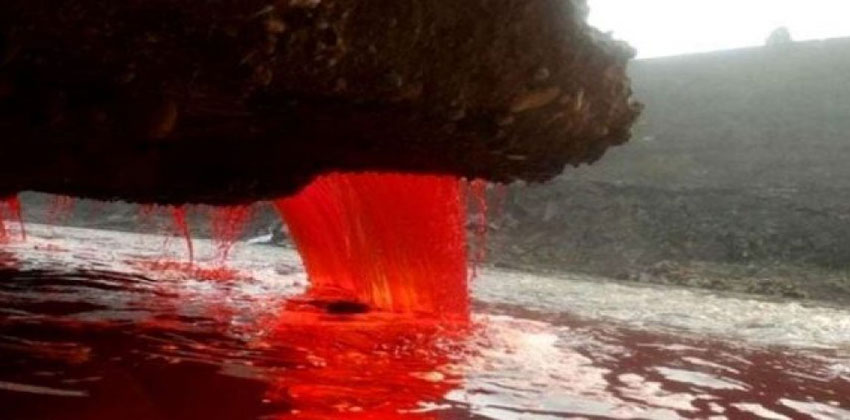 شلالات تايلور الثلجية