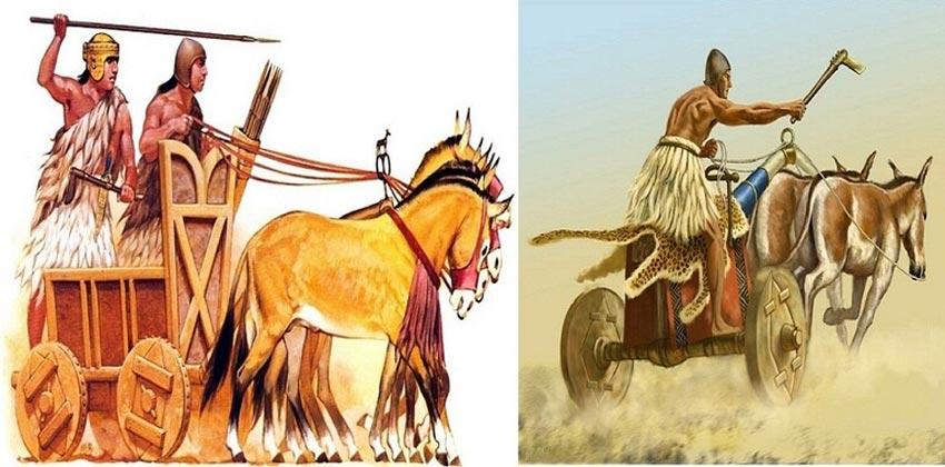 مركبات الحرب السومرية